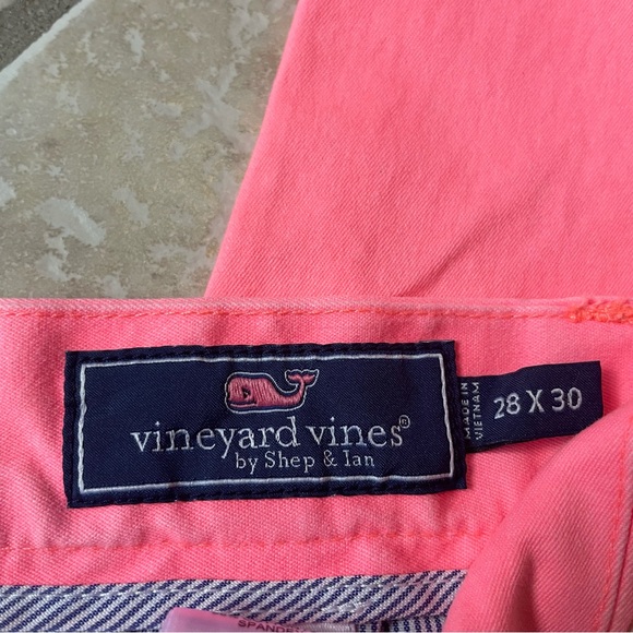 Vineyard Vines Men’s Breaker Pants Vibrant Pink - Picture 4 of 6